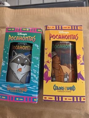Disney Pocahontas Colors of the Wind Glass Set